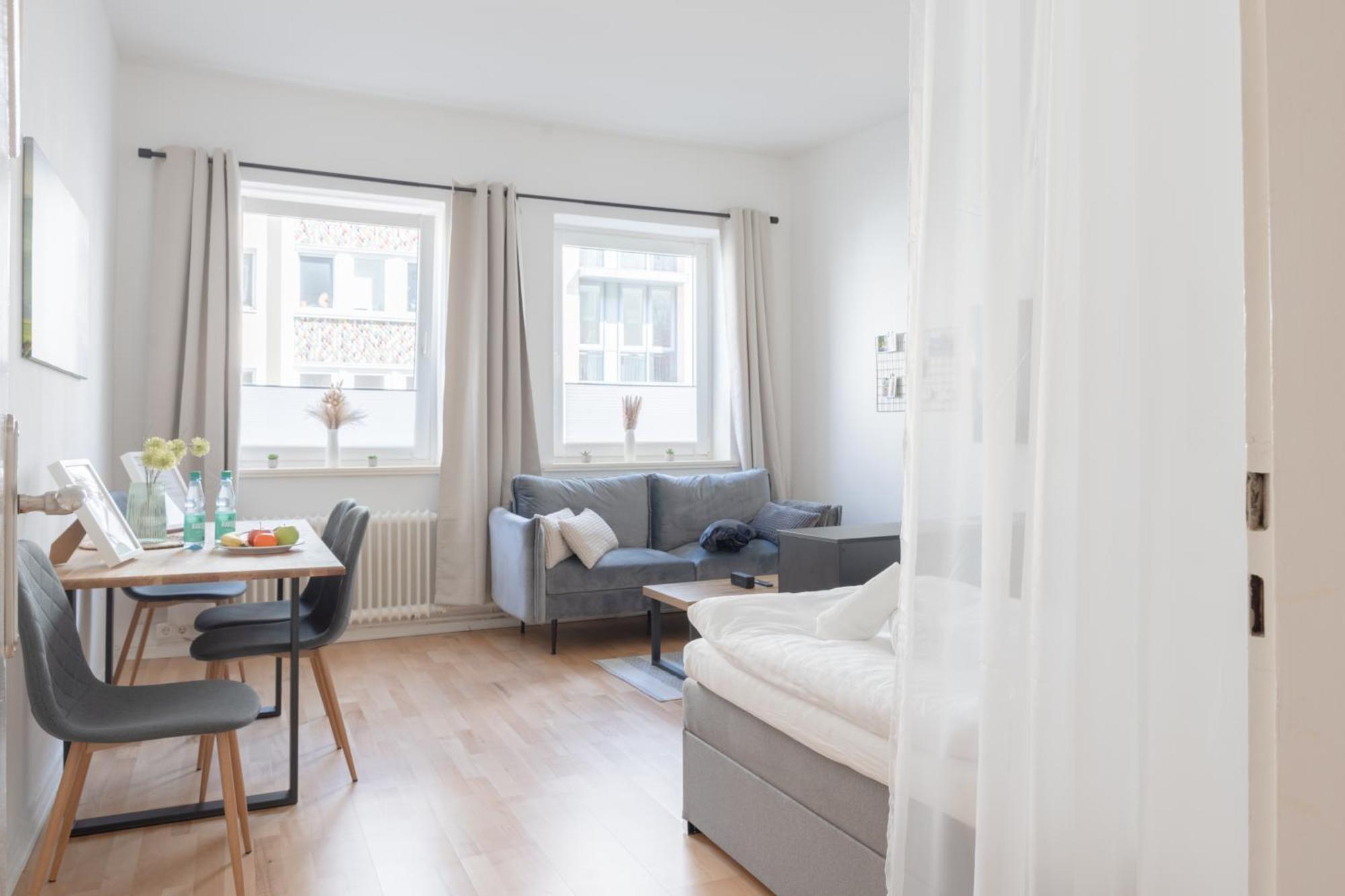 Appartement Modernes 4 Personen Zentral 56qm Wlan Gehobene Ausstattung